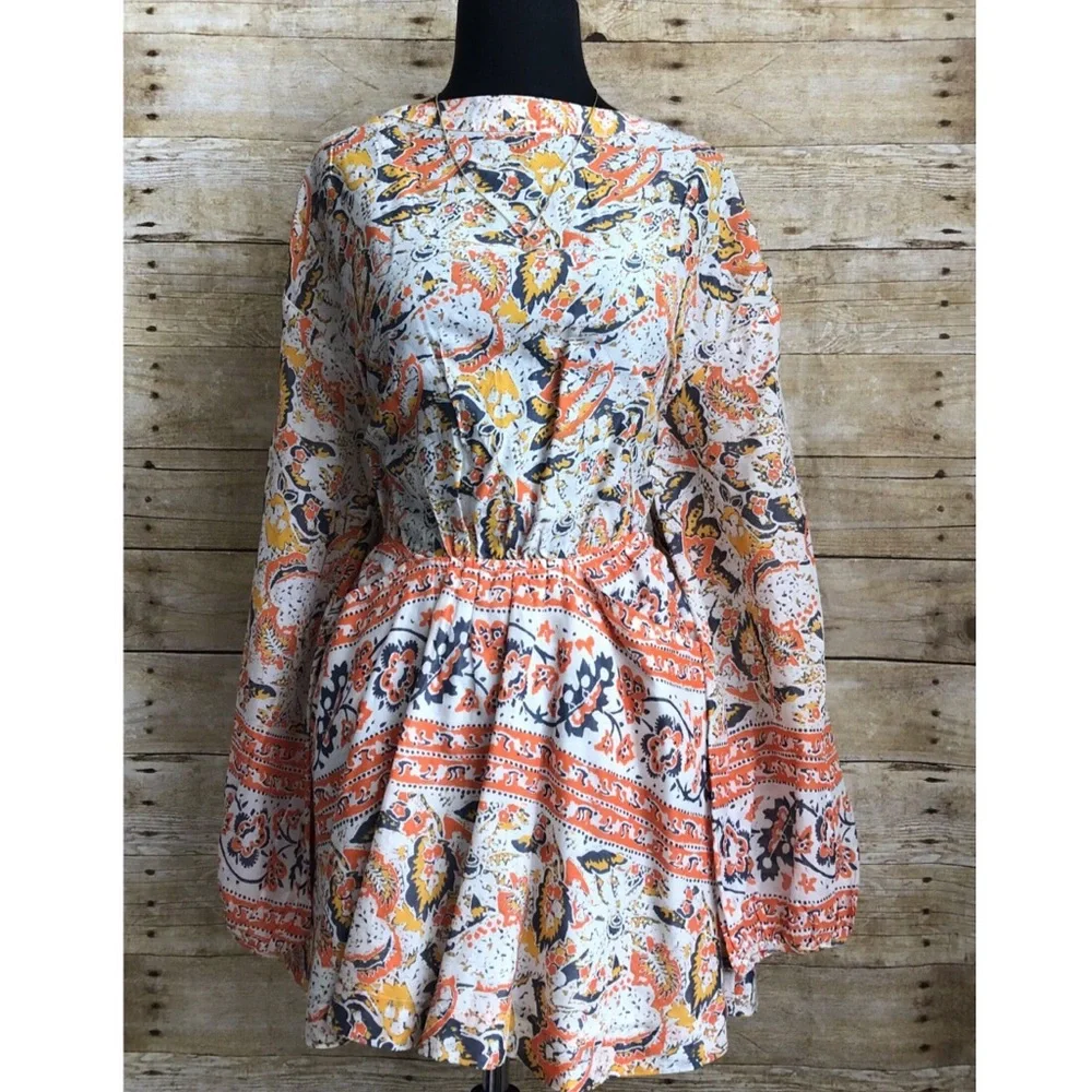 RARE FREE PEOPLE WASH IVO DRESS ( SOLD OUT)  XS - Picture 5 of 6
